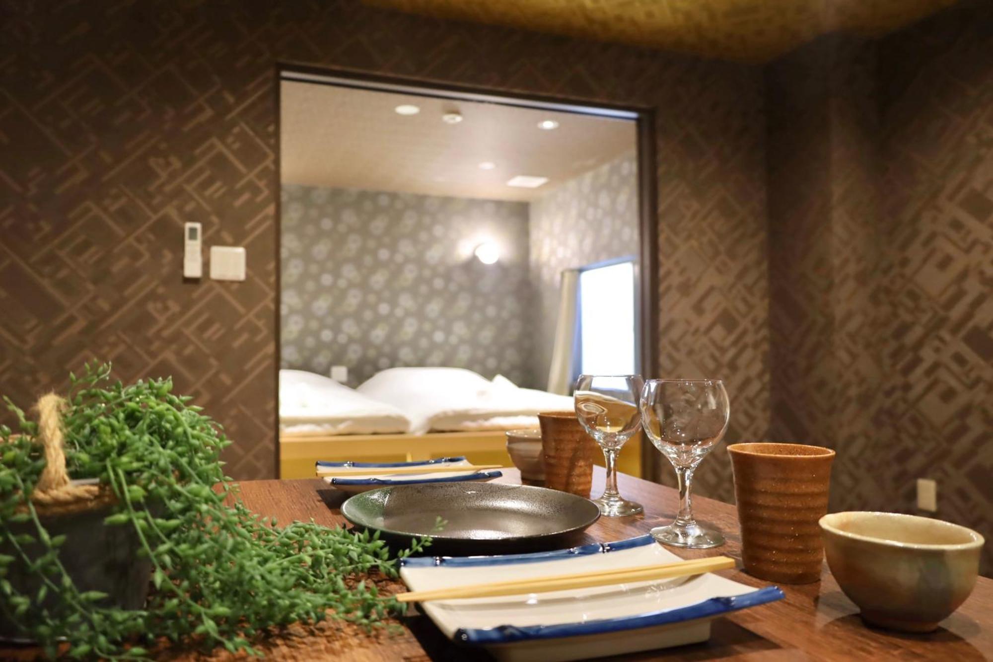 Ferienwohnung 泊露hakuro 1階 Präfektur Tokio Exterior foto
