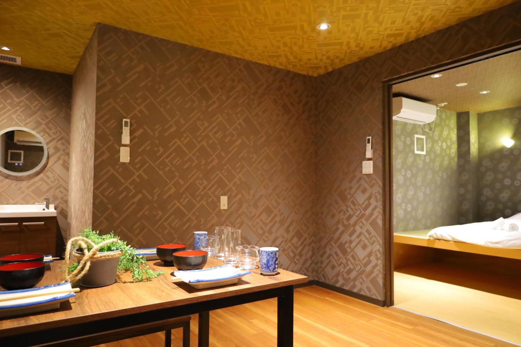 Ferienwohnung 泊露hakuro 1階 Präfektur Tokio Exterior foto